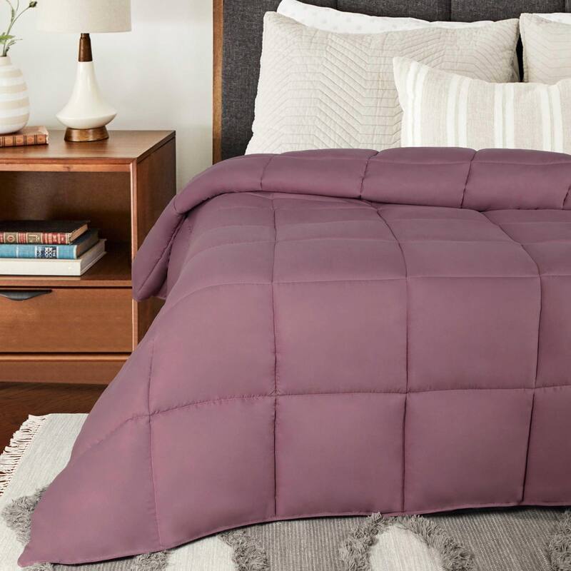 Superior Oversized All Season Down Alternative Reversible Comforter