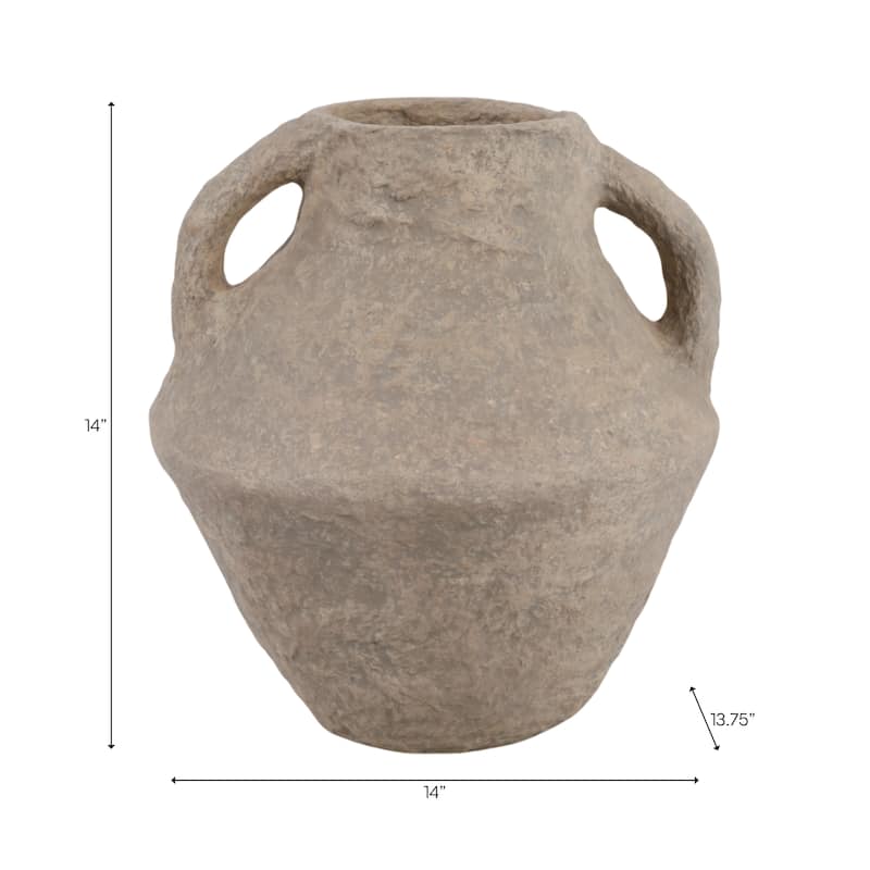 Pottery Modern Decorative Vase Featuring Unique Sculptural Form