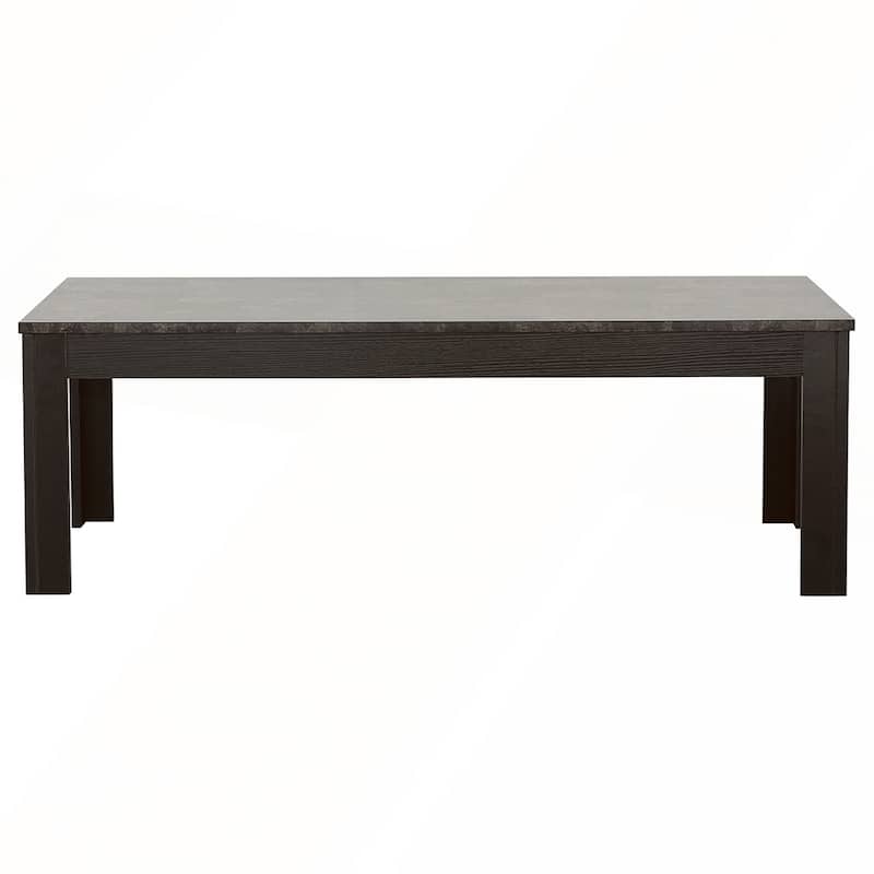 Grey 3-Piece Faux Marble Top Coffee Table Set