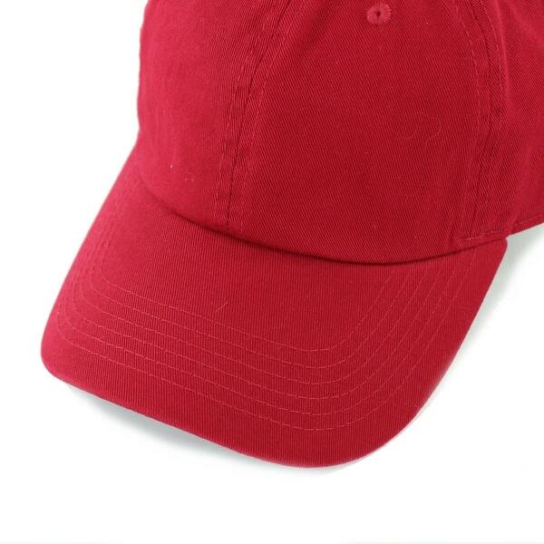 Shop Newhattan Plain 100 Cotton Hat Men Women Adjustable Baseball Cap Overstock 28134066