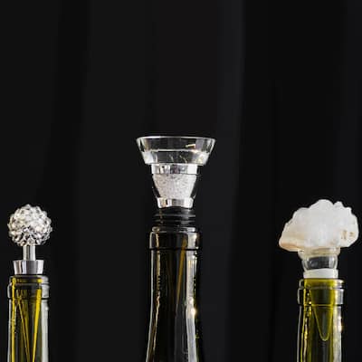 Sparkles Home Rhinestone Wine Stopper - N/A
