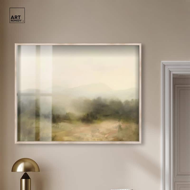 Haze Horizon Shadowbox by Art Remedy
