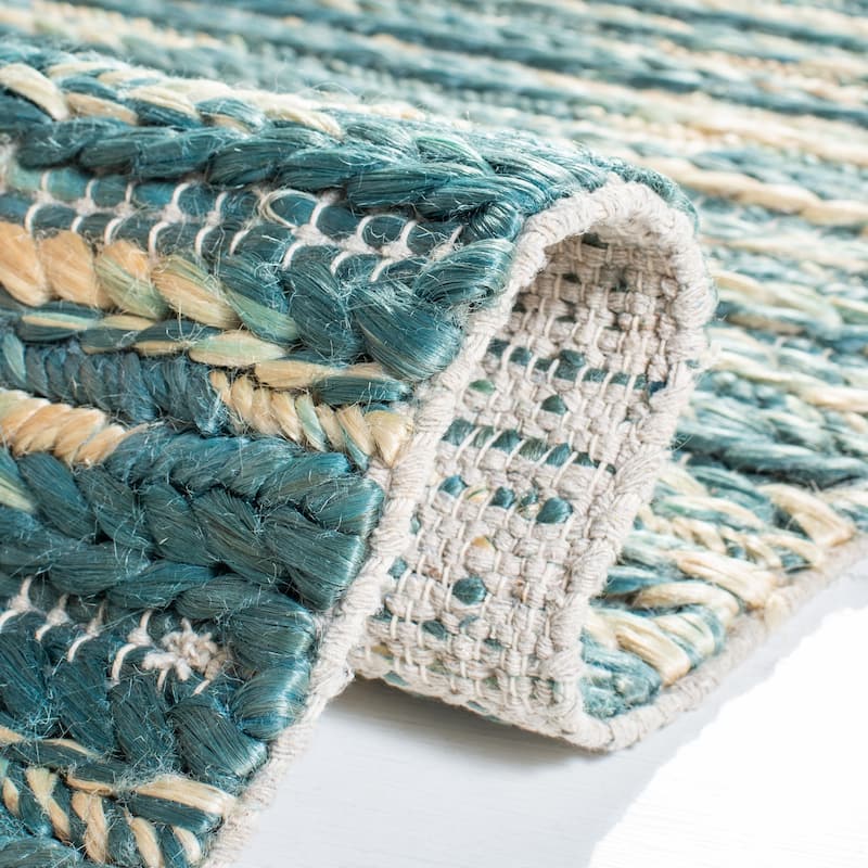 SAFAVIEH Flatweave Natural Fiber Mitruta Geometric Jute Rug