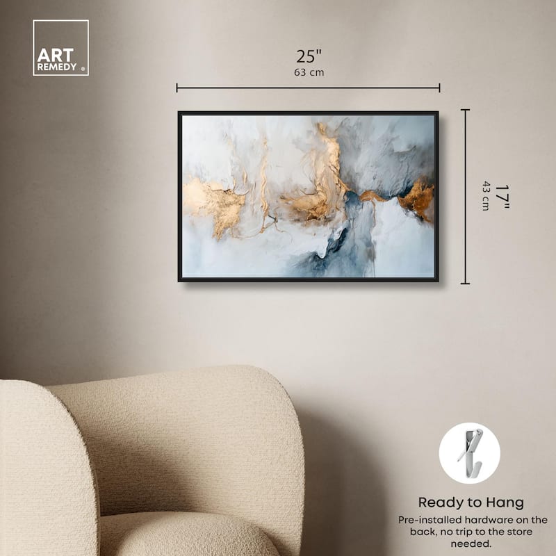 Canvas of Golden Shades Canvas by Art Remedy