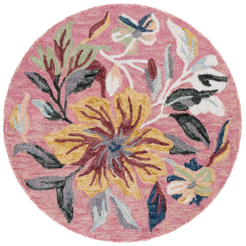 SAFAVIEH Handmade Jardin Vanya Floral Wool Rug