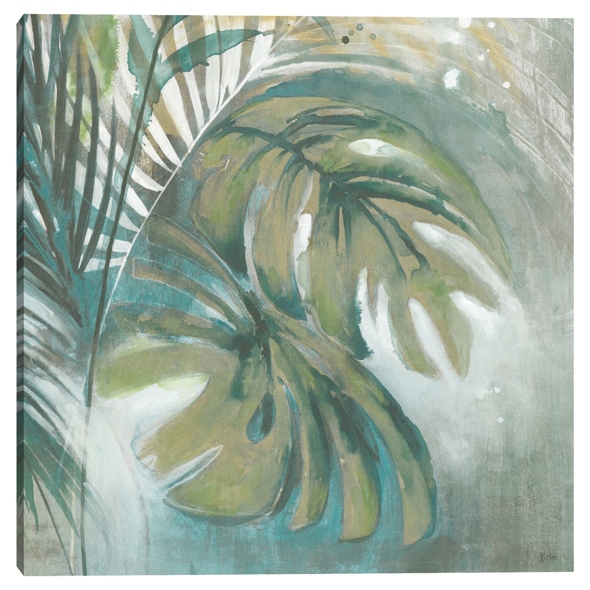 Soft Palm I by K. Nari Canvas Art Print
