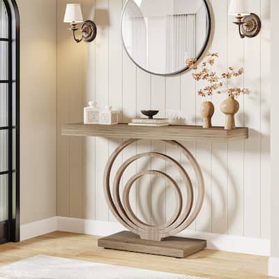 41 Inches Entryway Console Table Accent Talbe for Living Room Entrance
