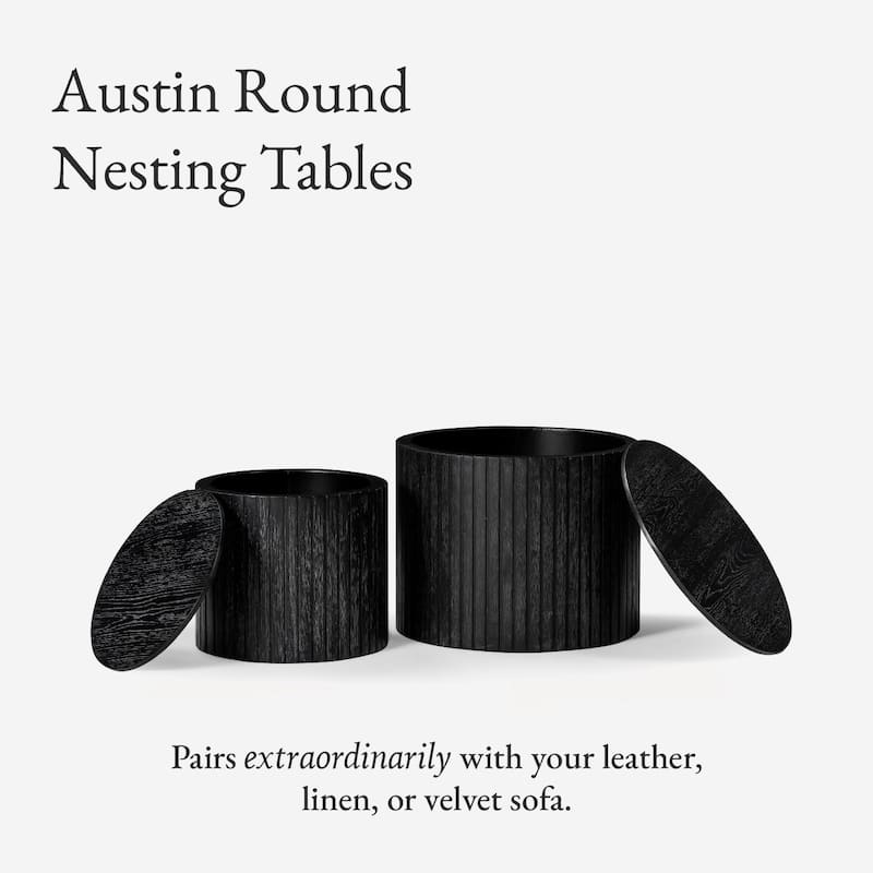 Maven Lane Austin Nesting Tables 2 Piece