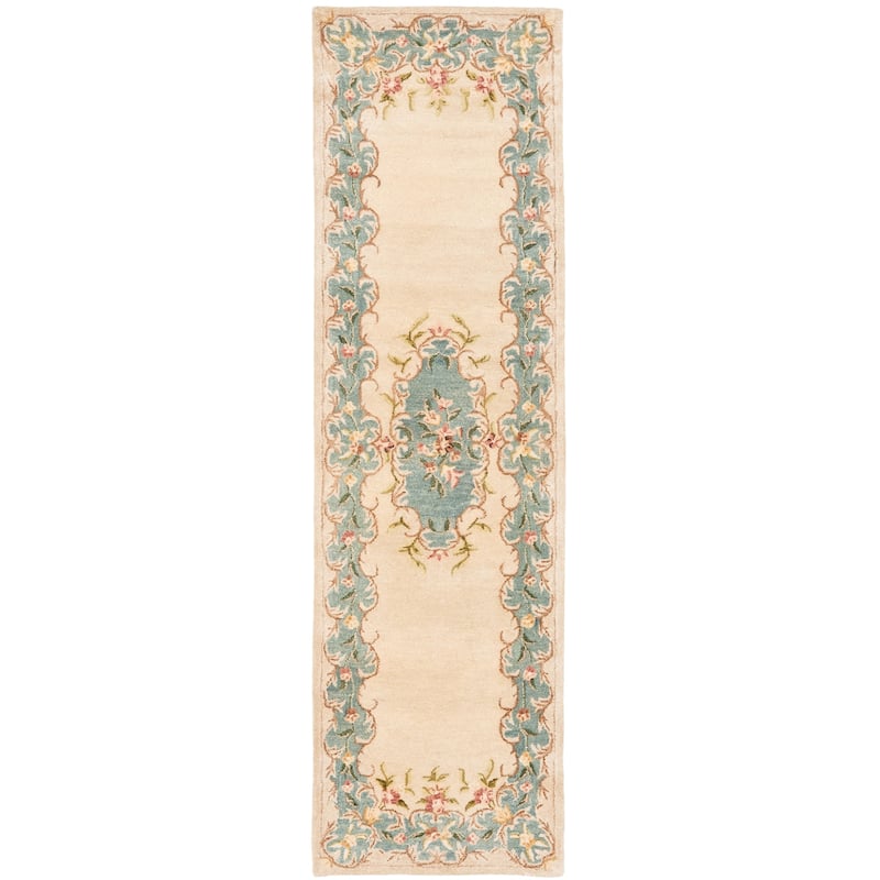 SAFAVIEH Handmade Bergama Folkea Oriental Hand-spun Wool Rug