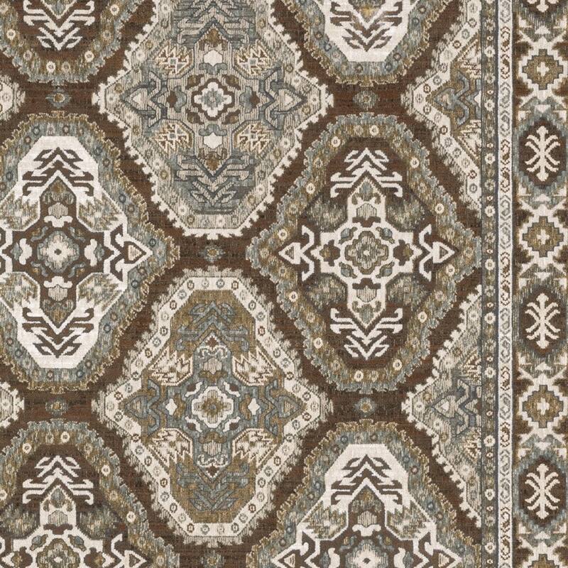 HomeRootsMedallion Traditional Runner Area Rug