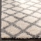preview thumbnail 19 of 60, SAFAVIEH Dallas Shag Melahat Trellis 1.5-inch Thick Rug