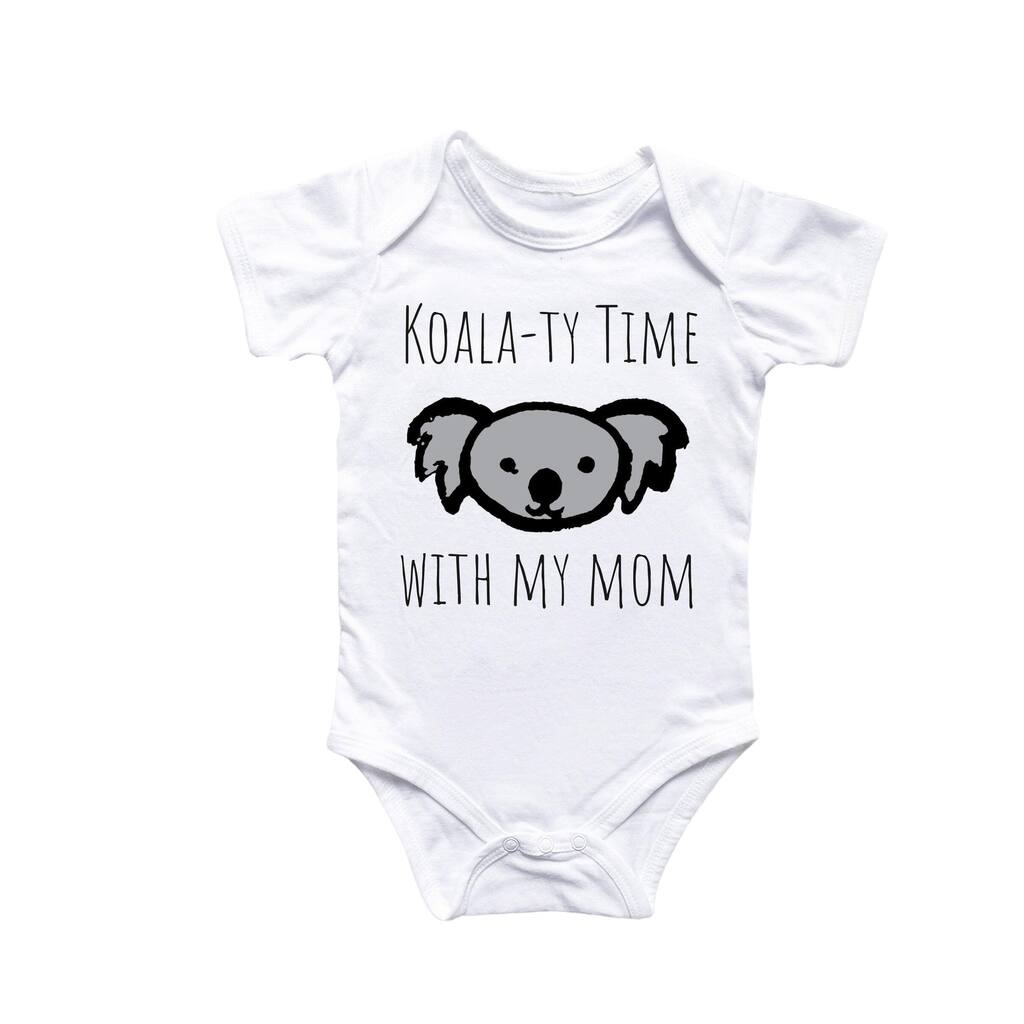 Koala Bear - Baby Boy Girl Clothes Infant Bodysuit Funny Cute Newborn
