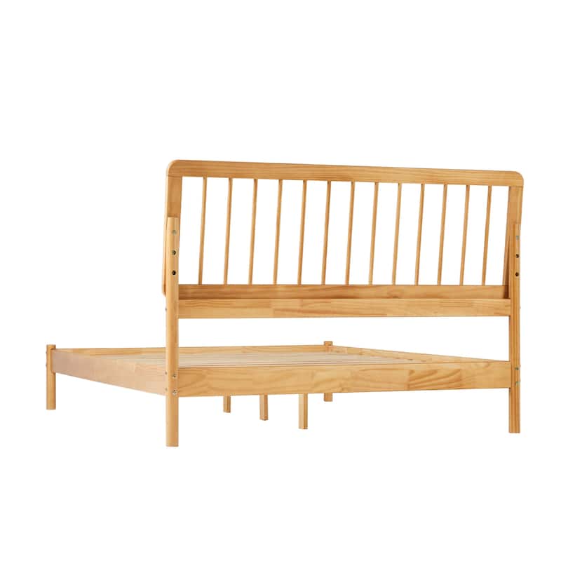 Middlebrook Designs Boho Solid Wood Queen Spindle Bed
