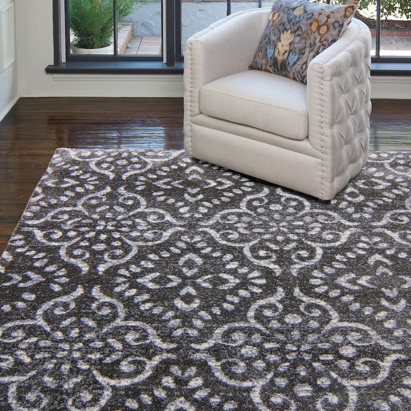 Gertmenian Barcelona Polyester / Polypropylene Turfted High-Low Area Rug Collection