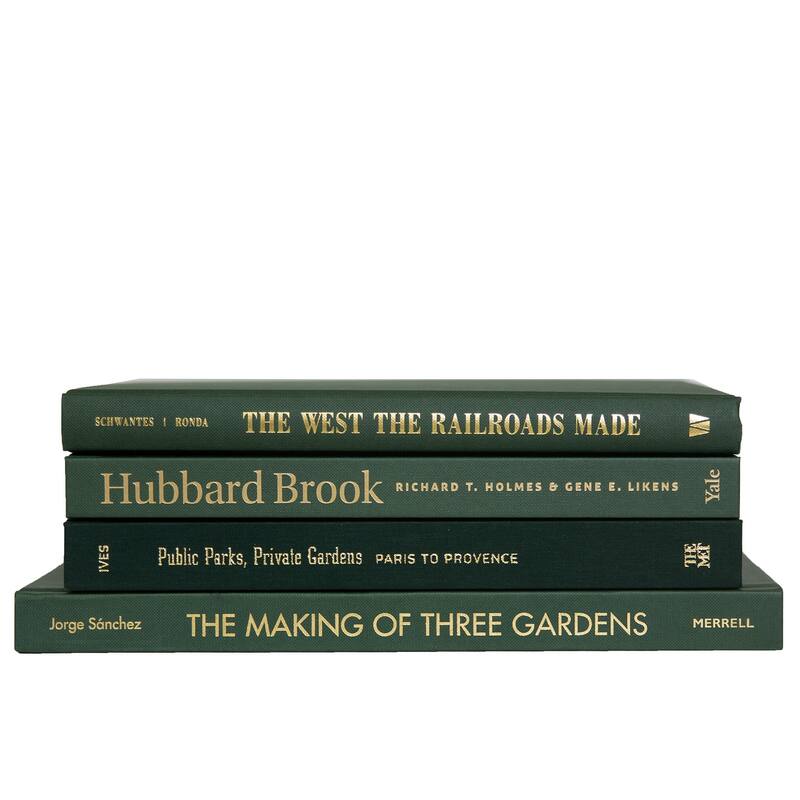 Books Green Decorative Accessories: Boxwood ColorStak