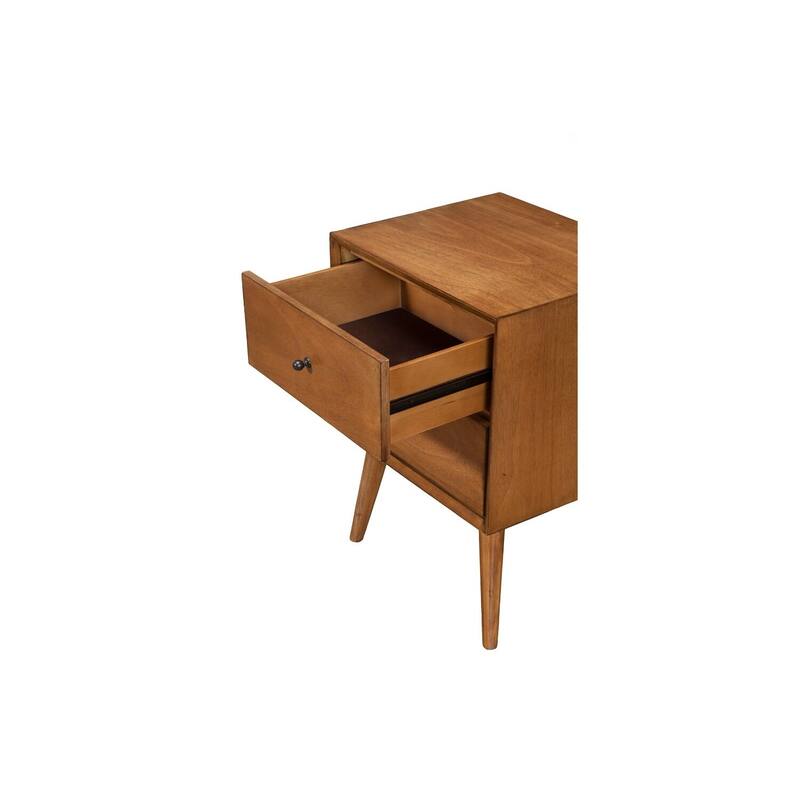Acorn 2 Drawer 18 in. W Nightstand with Sturdy Hardware and Ample Storage