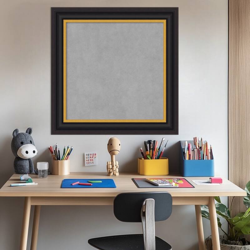 Amanti Art Sierra Black Brown Framed