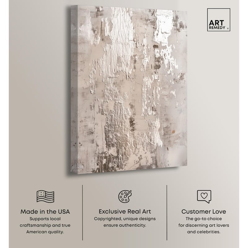 Rusted Echo III Canvas by Art Remedy, Gallery Wrapped