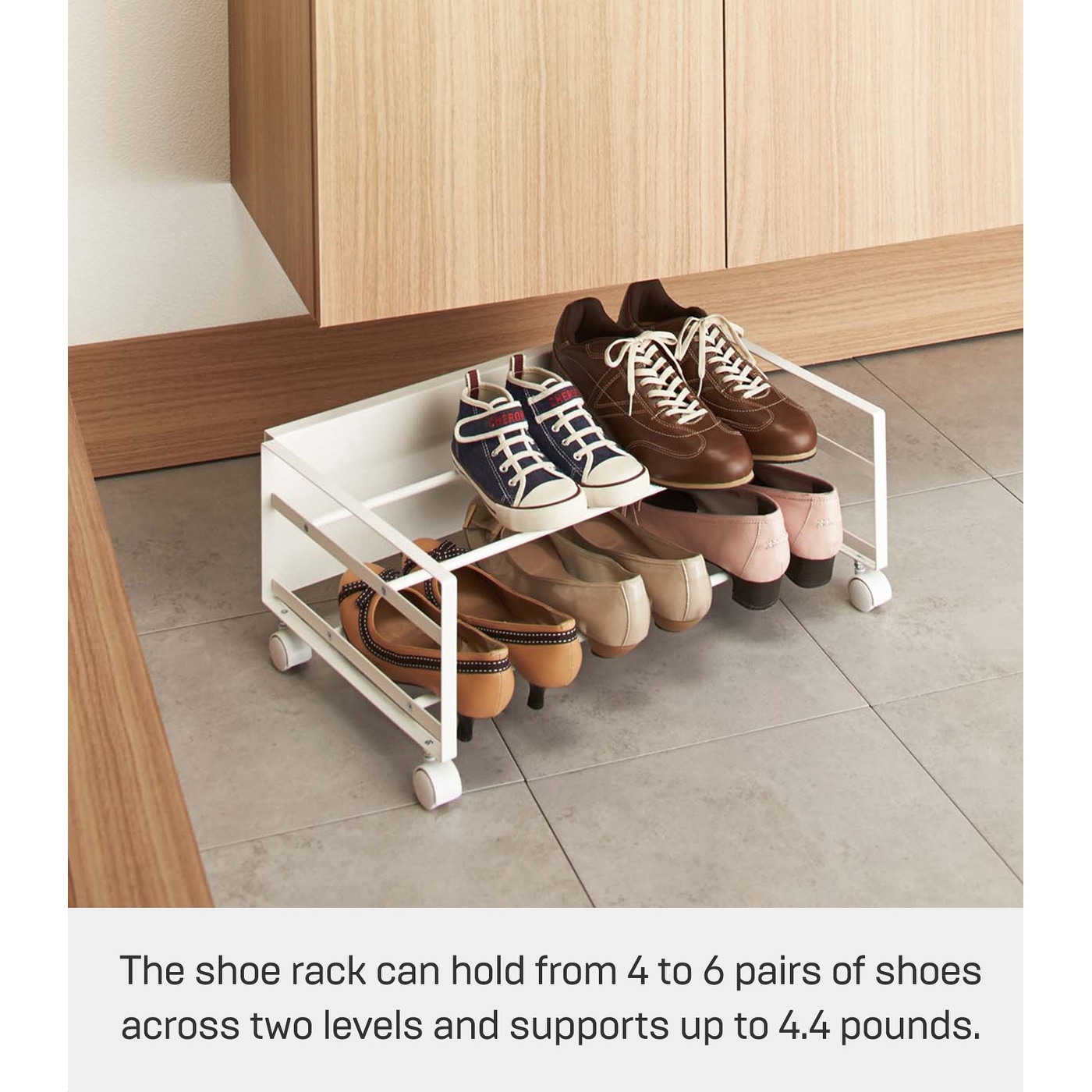 Heel rack store