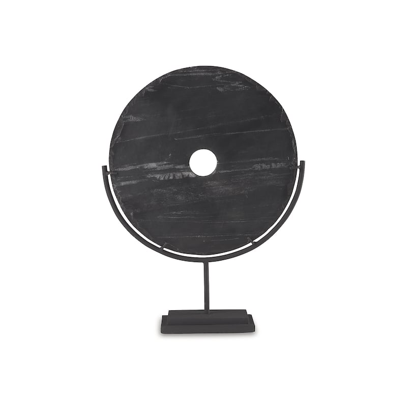 Signature Design by Ashley Jillsen Black Sculpture - 16.5"W x 13"D x 17.25"H