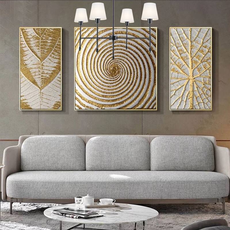 Brava 4 light Iron Frame Chandelier in Matte Black with Linen shade - 28.3"H x 26.3"W x 26.3"D