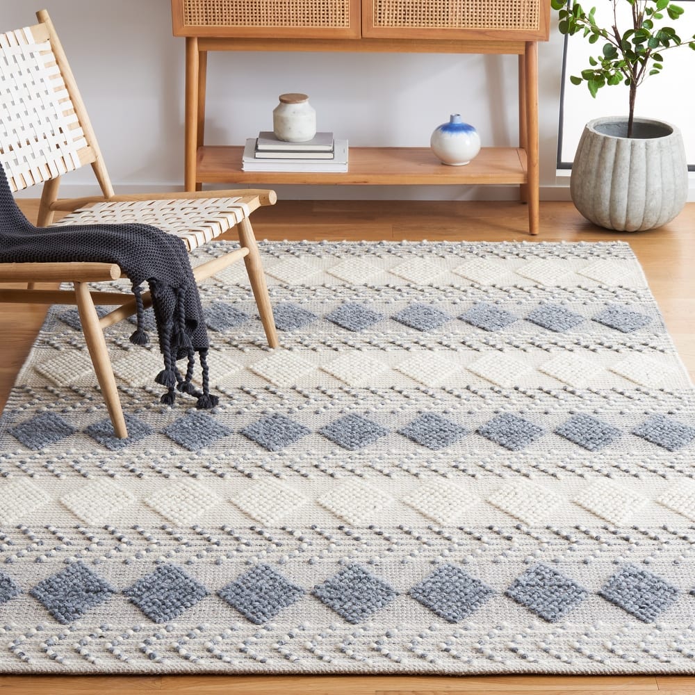 SAFAVIEH Handmade Vermont Cristi Transitional Wool Rug