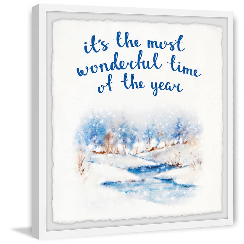 'Wonderful Time' Framed Painting Print
