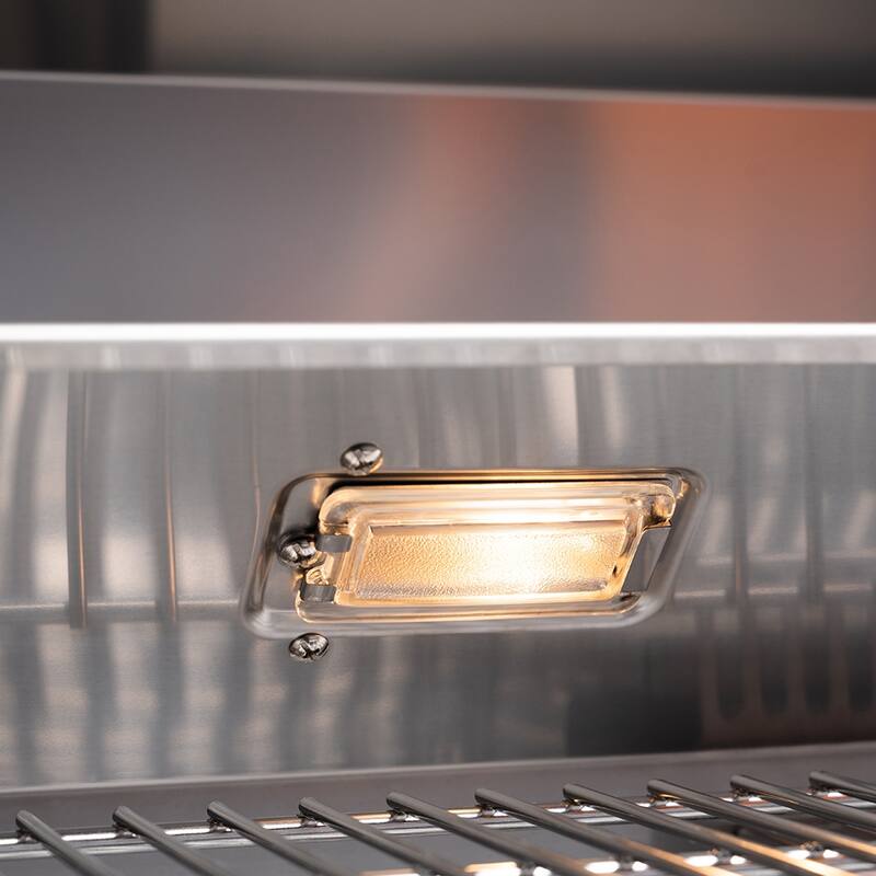 Spire Premium Built-in 6-Burner Propane Grill Head with Rear Burner