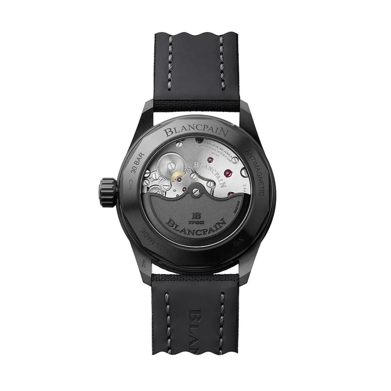 Blancpain Fifty Fathoms Bathyscaphe Ceramic Men's Watch - Black