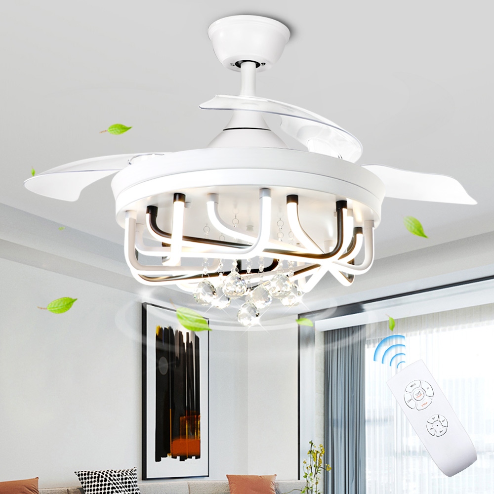 WEB限定カラー FINE MAKRER 42´´Ceiling Ceiling Fan HYATECH with Light  Remote Style Control LED 42 Indoor Color Modern Fan Speed  Inch Lights Change vertical dir