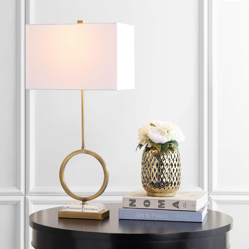 SAFAVIEH Lighting Shino 32-inch LED Table Lamp (Set of 2) - 15" W x 10" L x 31.5" H - 15Wx10Dx32H