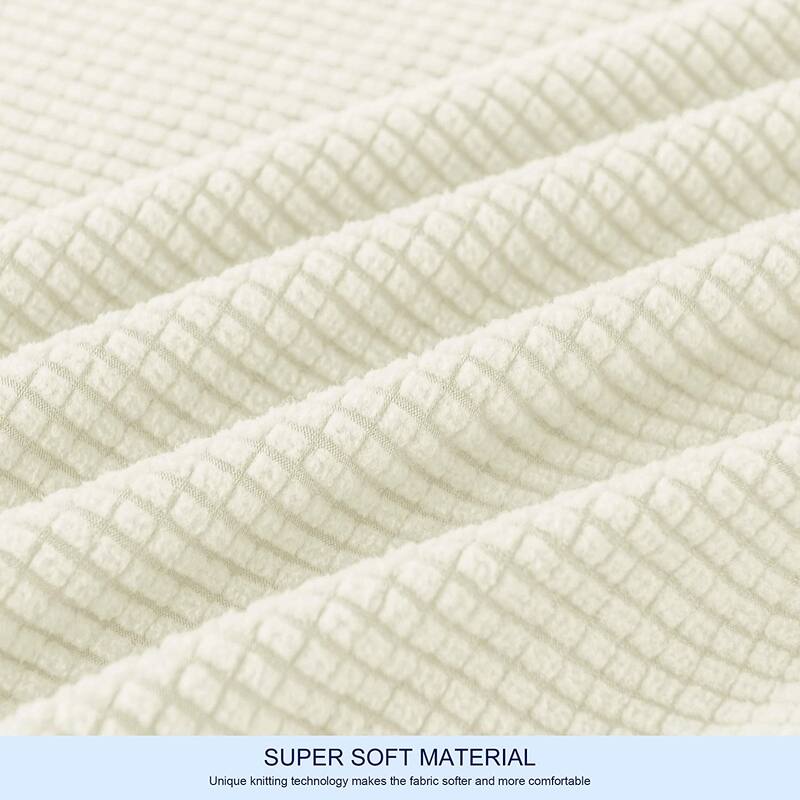 Subrtex Sofa Separate Cushion Soft Cover Slipcover Furniture Protector