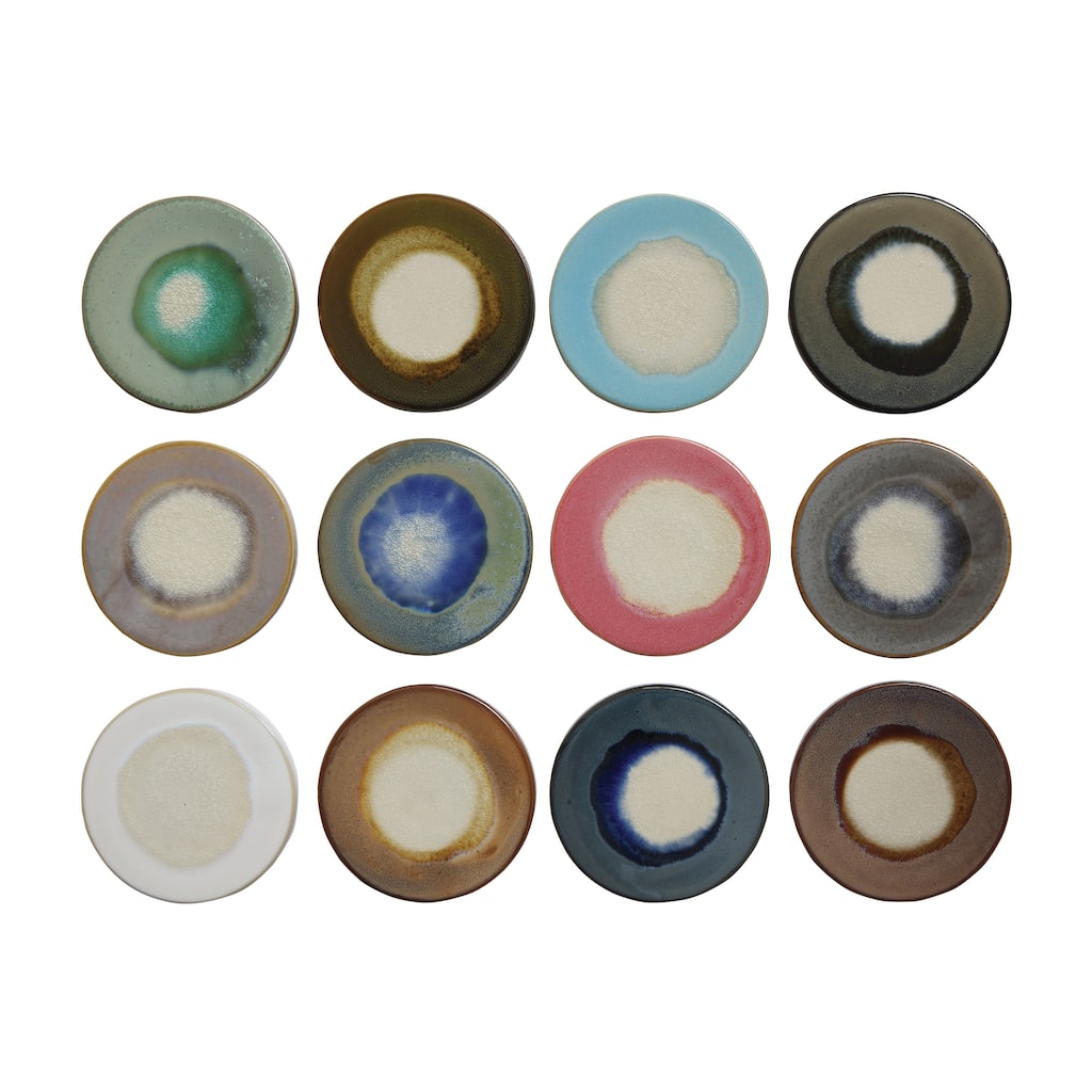 Multicolor Stoneware Trivets (Set of 12 Colors)