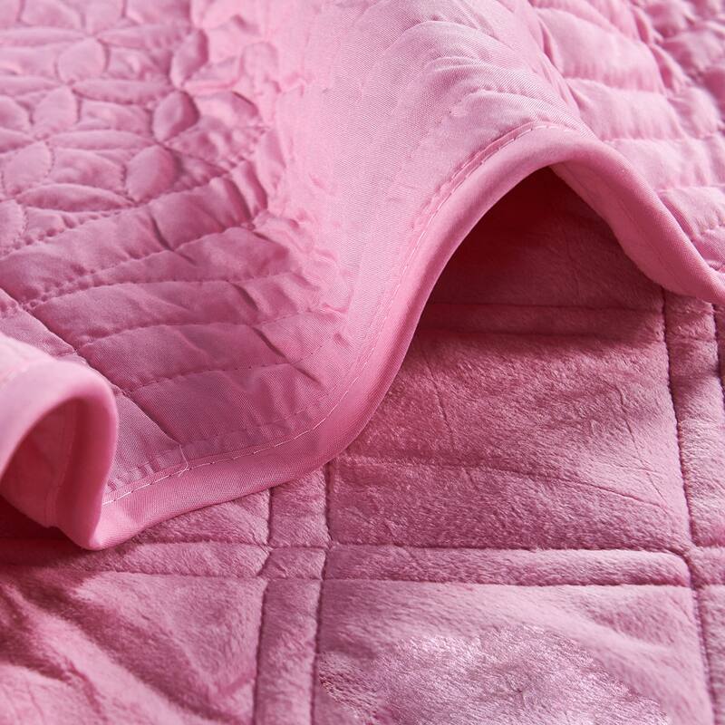 Serenta Supersoft Microplush Quilted 4 Pieces Bedspread Coverlet Set