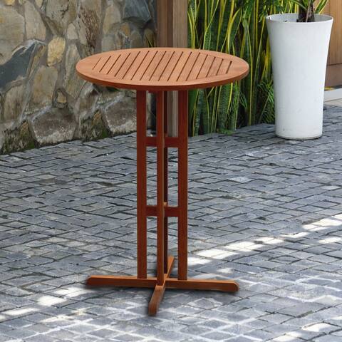 Tottenville Patio Outdoor Wood Bar Table by Havenside Home