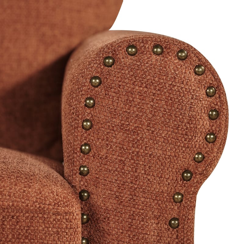 Heido 360 Degree Swivel Glider Manual Recliner Leisure Sofa Chair