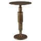 preview thumbnail 1 of 2, Uttermost 22994 Descend 14" Wide Aluminum Accent Table Antique Gold