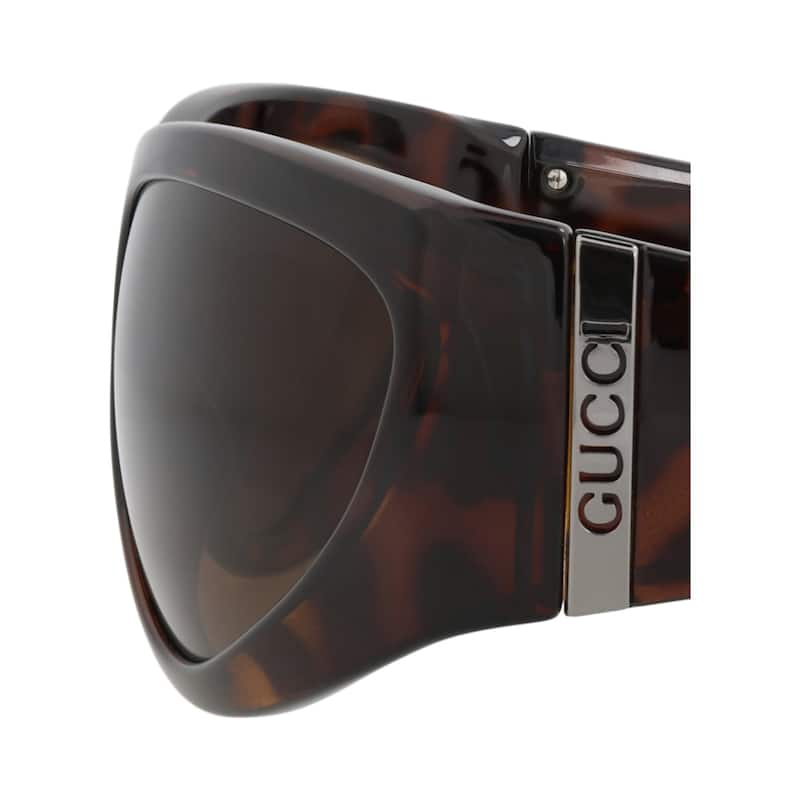 Gucci Shield-Frame Injection Sunglasses