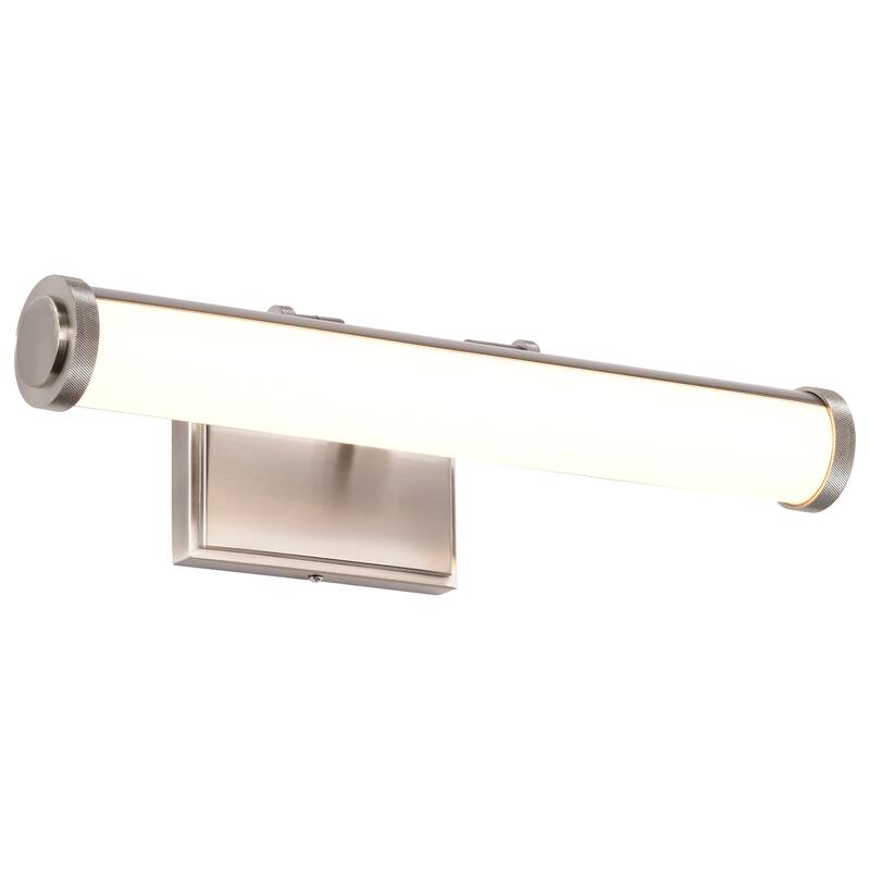 Cora 18 Inch LED Vanity 3 CCT Selectable Brushed Nickel Finish Acrylic Lens - Brushed Nickel