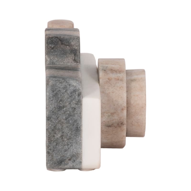 Marble Novelty Decorative Camera Figurine - Multicolor, 5" - 5.0"