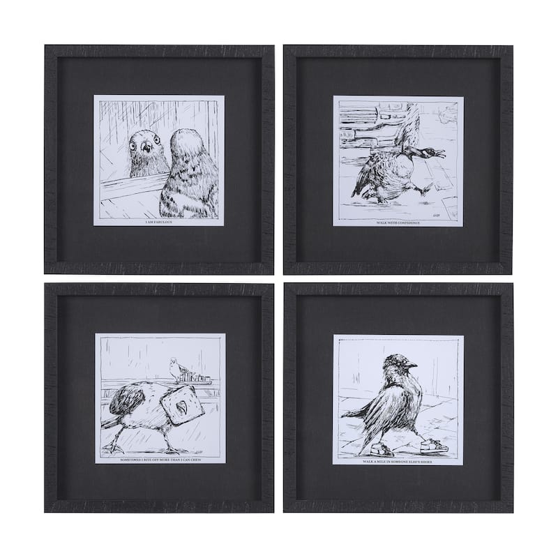 Animal Talk III Framed Art Print