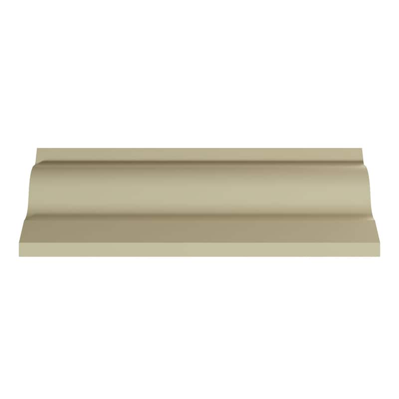 6 1/4"H x 6 3/8"P x 9"F x 96"L Emma Crown Moulding - 1-Pack