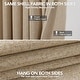preview thumbnail 9 of 33, Deconovo Linen Blackout Curtains and Drapes for Bedroom 2 Panels