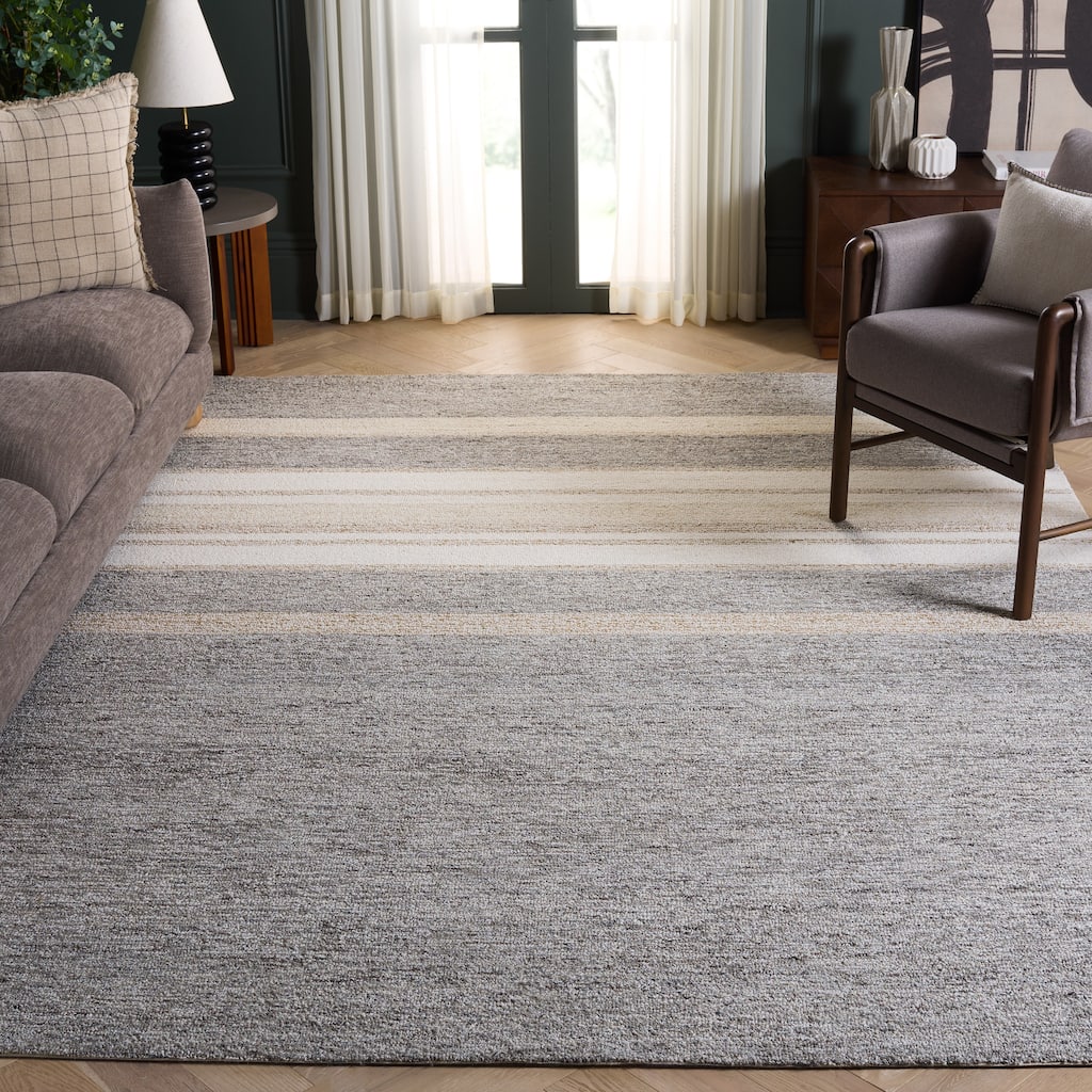 SAFAVIEH Handmade Pine Solbjorg Modern Wool Rug