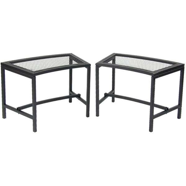 Metal clearance mesh bench