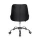 preview thumbnail 12 of 32, Porthos Home Jarvis Fabric Upholstered Office Chair with Chrome Base