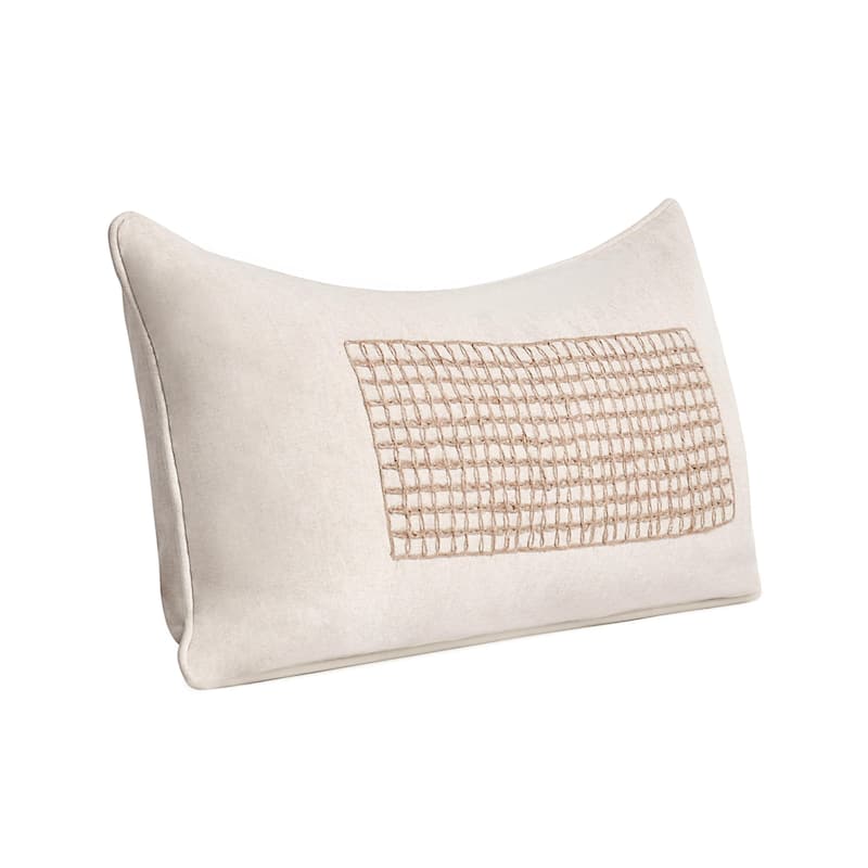 Villa by Classic Home Siena 14"x26"Cotton Linen Blend Throw Pillow