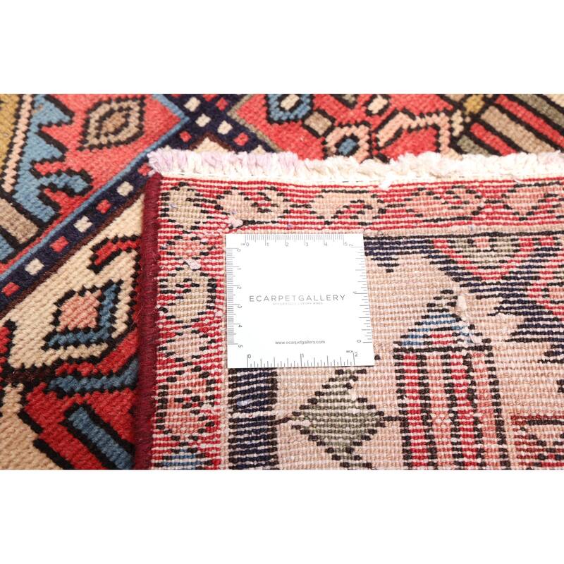 ECARPETGALLERY Hand-knotted Kayseri Vintage Red Wool Rug - 5'0 x 9'5