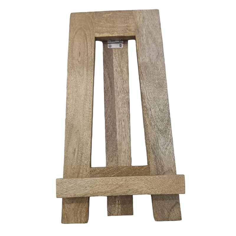 Large Vintage Style Wooden Easel - 16" - Brown