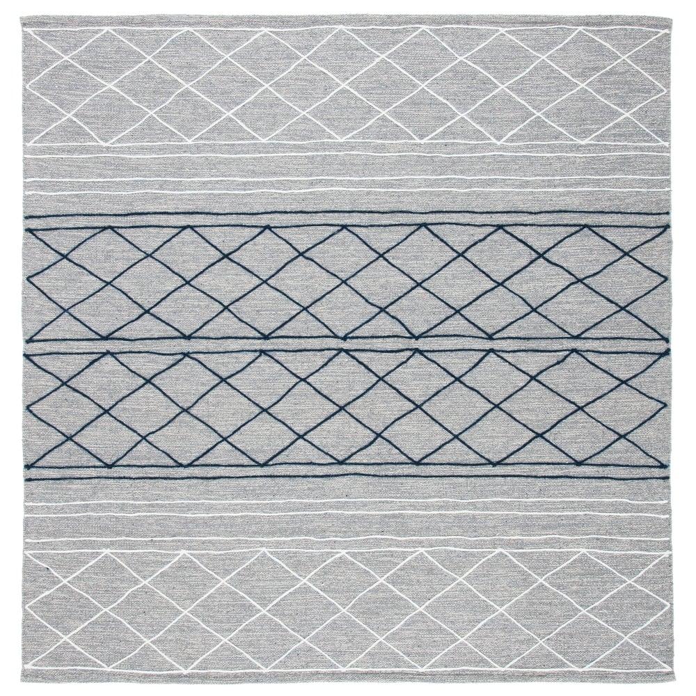 SAFAVIEH Handmade Striped Kilim Qiana Modern Cotton Rug -